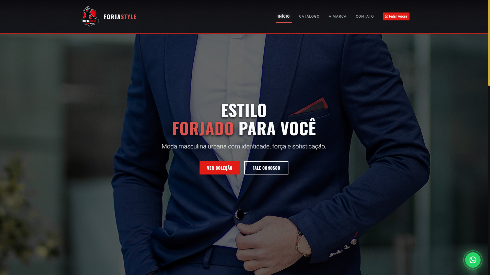 Site para loja de roupa